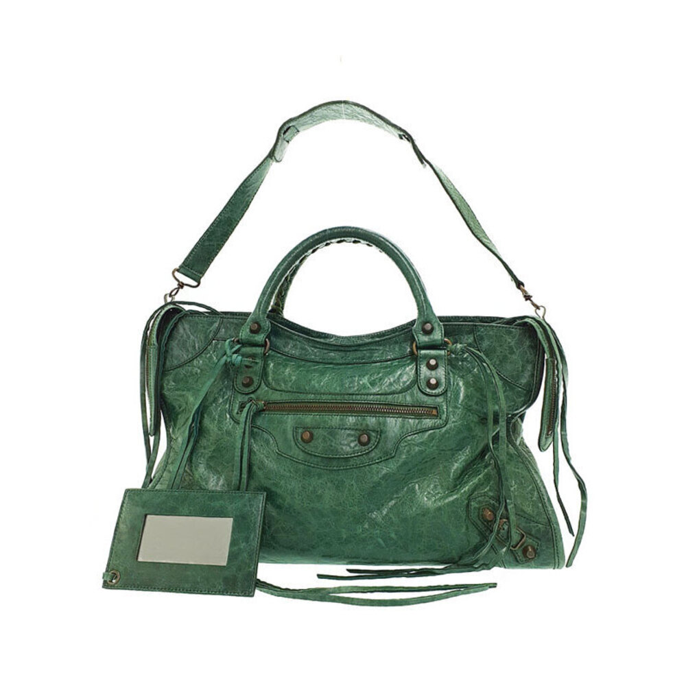 Balenciaga The City Leather Shoulder Bag - Picture 1 of 9